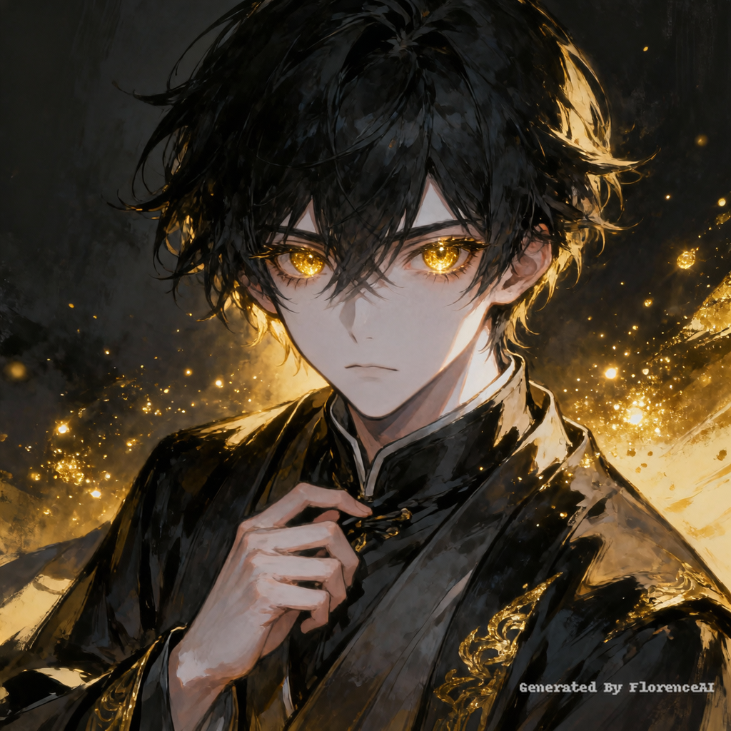 Anime thick painting style, semi-thick painting re