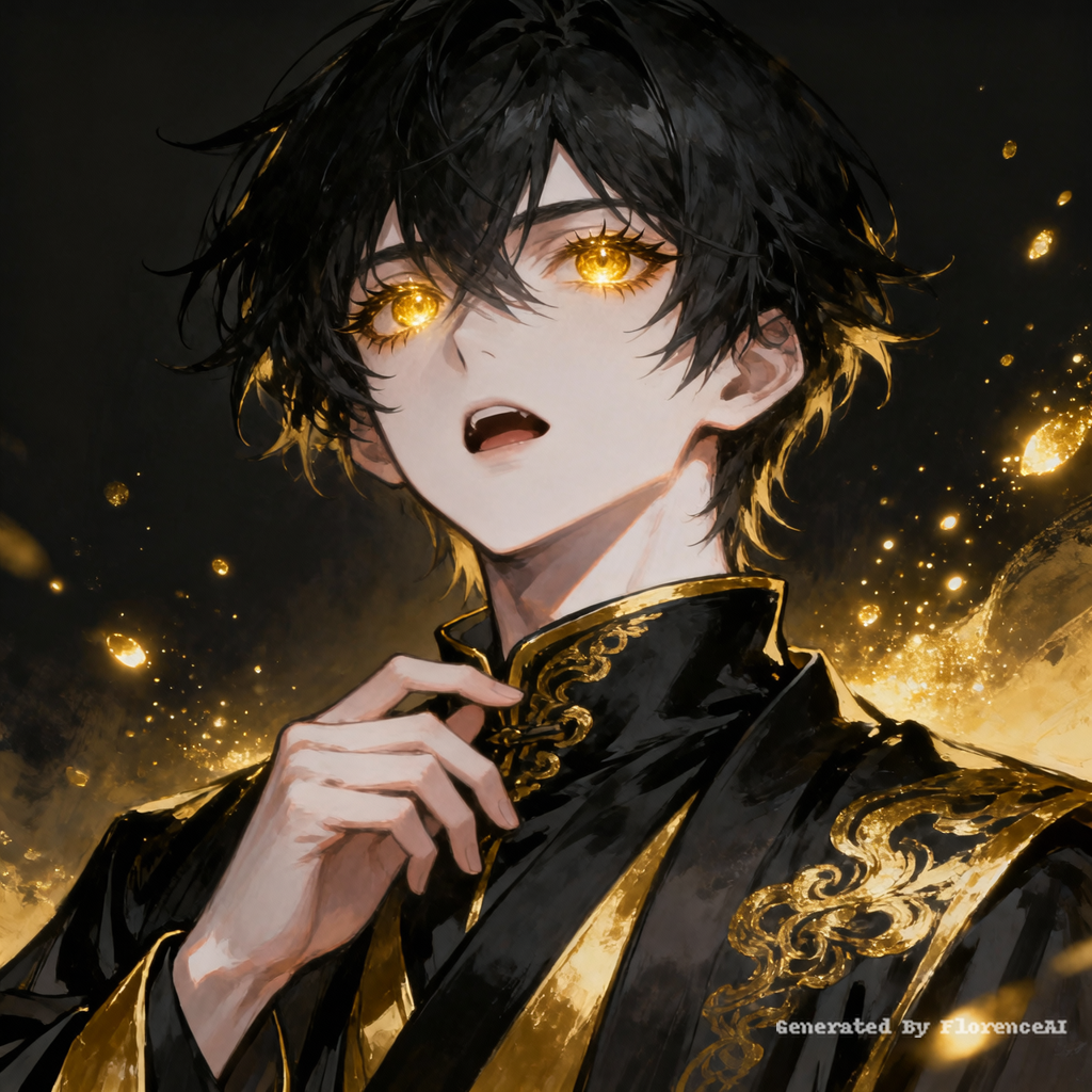 Anime thick painting style, semi-thick painting re