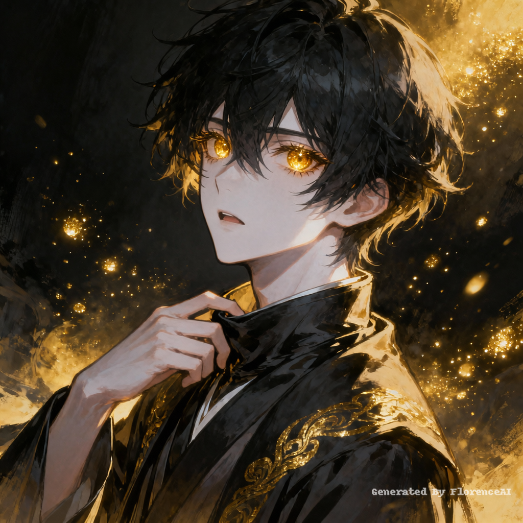 Anime thick painting style, semi-thick painting re